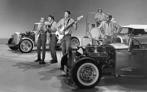 Wilson with the Beach Boys in 1964