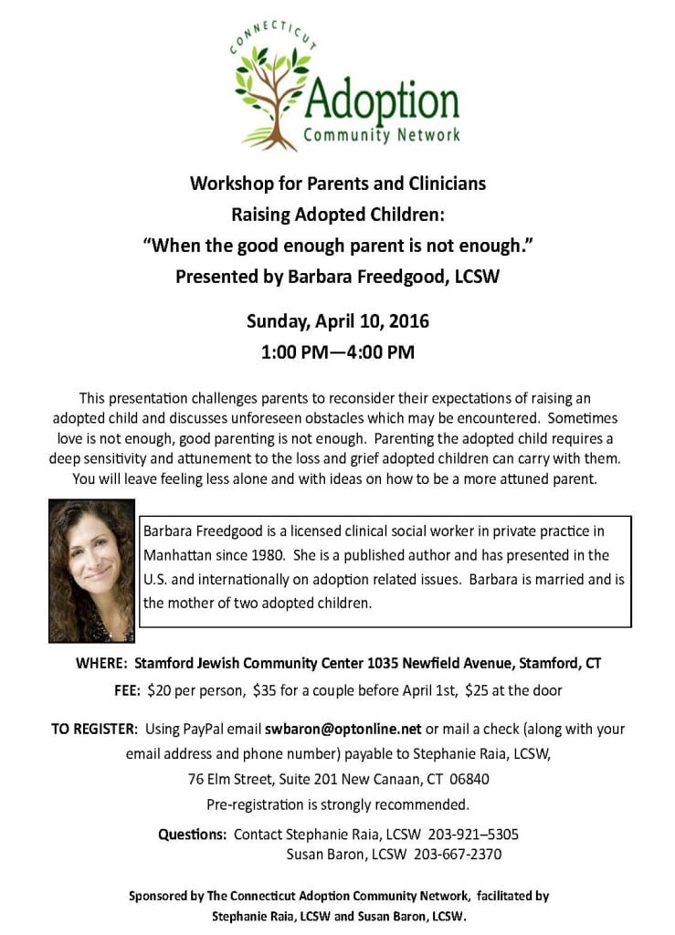 Raising Adopted Children for Parents and Clinicians