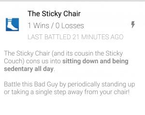 superbetter sticky chair 