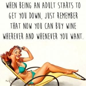adulthood wine