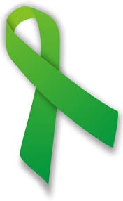 green awareness ribbon
