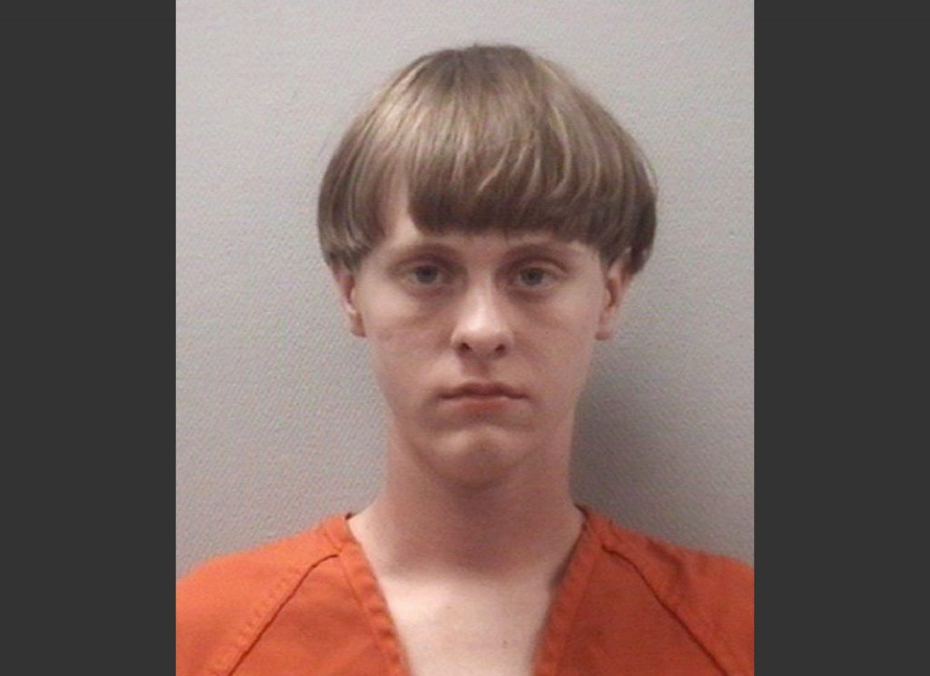 dylann roof mugshot