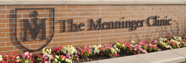 menninger clinic outside logo