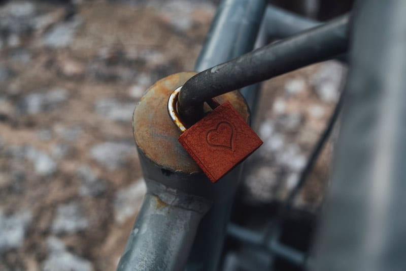 locked heart