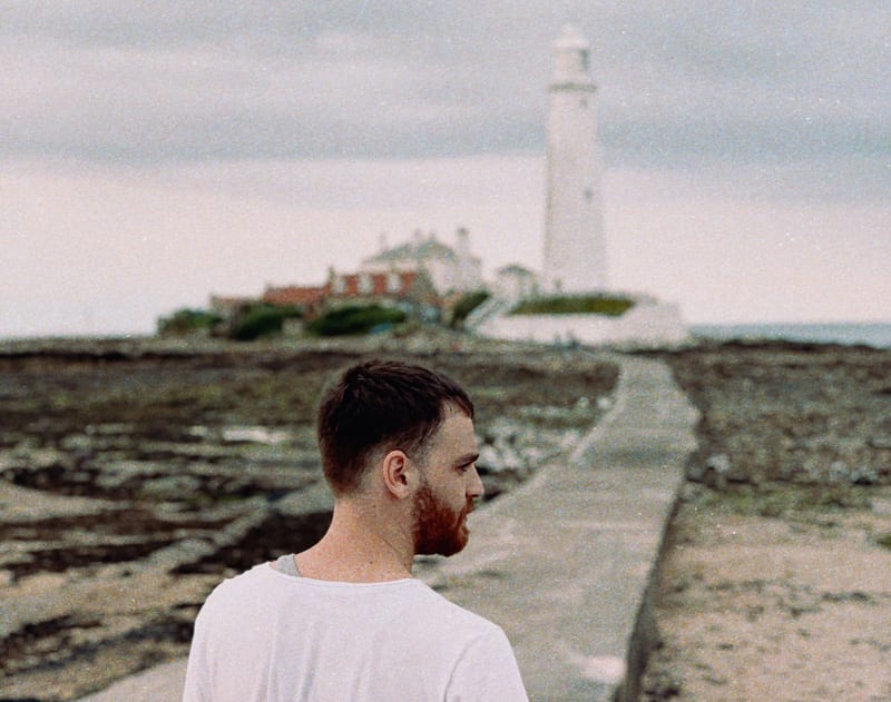 man at lighthouse