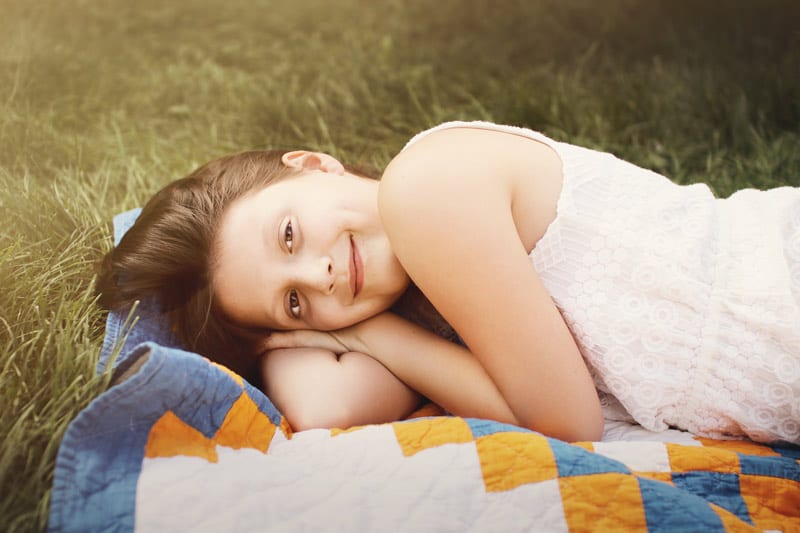 smiling young woman