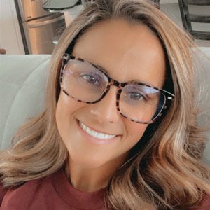 headshot of guest author - young woman with glasses