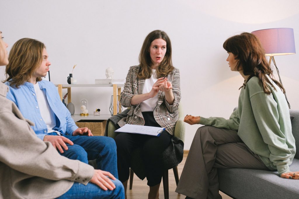 family therapy session