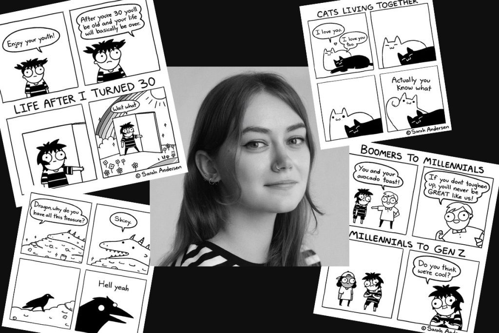 Sarah’s Scribbles and her works